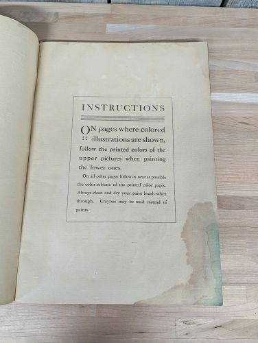 Big Circus Paint Book for Painting Drawing and Crayoning. Goldsmith Publishing Co., 1915.
