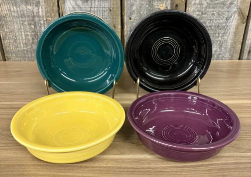 A Set of Homer Laughlin Fiesta Glazed Earthenware Bowls