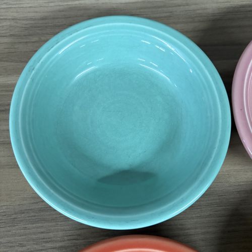 A Group of Homer Laughlin Fiesta Glazed Earthenware Bowls
