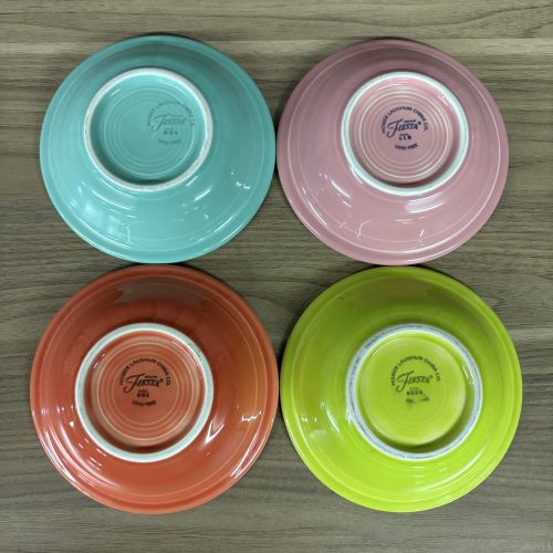 A Group of Homer Laughlin Fiesta Glazed Earthenware Bowls