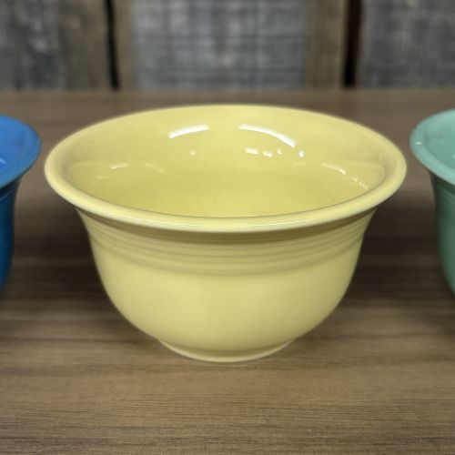 A Set of Four Homer Laughlin Fiesta Glazed Ceramic Bowls