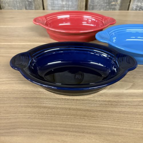A Trio of Fiesta Individual Oval Casserole Dishes