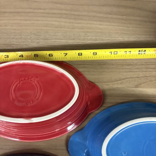 A Trio of Fiesta Individual Oval Casserole Dishes