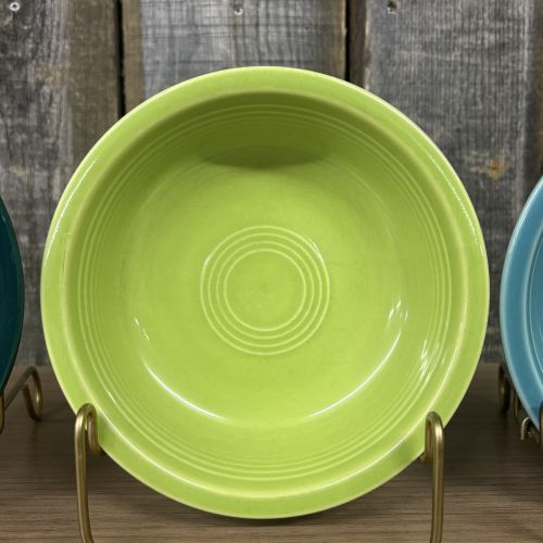 A Set of Homer Laughlin Fiesta Glazed Earthenware Fruit Bowls