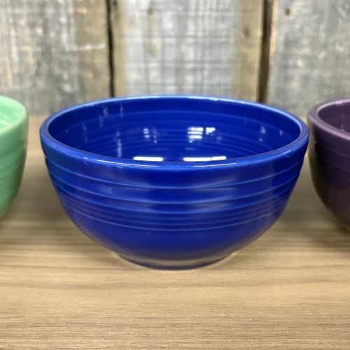 A Set of Fiesta Gusto Soup and Cereal Bowls in Mixed Glazes