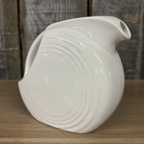 Homer Laughlin Fiesta White Small Disc Pitcher