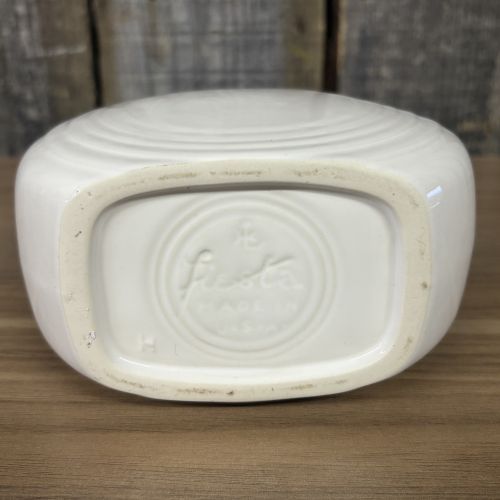 Homer Laughlin Fiesta White Small Disc Pitcher