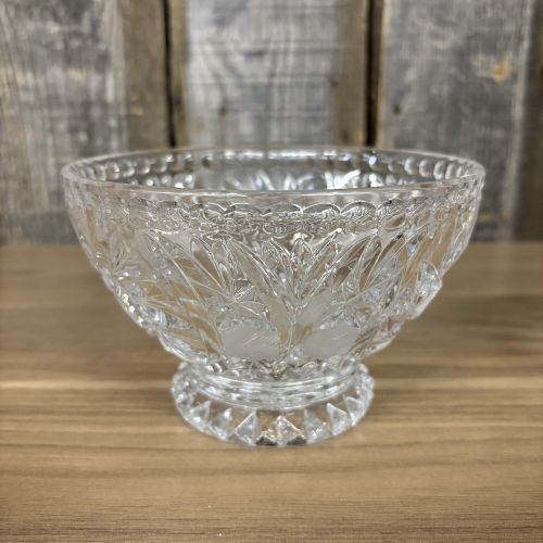 Two Cut Lead Crystal Bowls Including Lenox