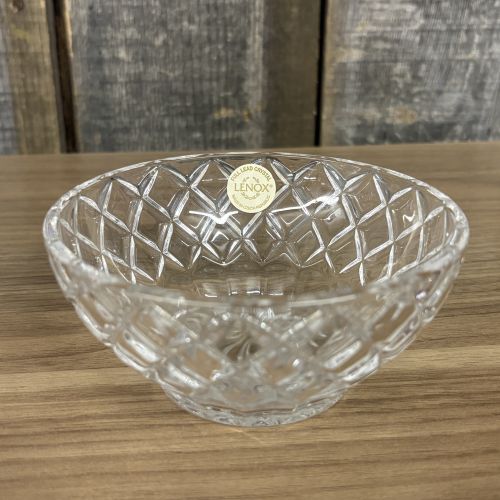 Two Cut Lead Crystal Bowls Including Lenox