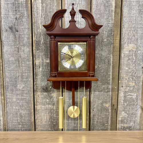 Seth Thomas Thomaston Model 1502 Wood Case Quartz Wall Clock