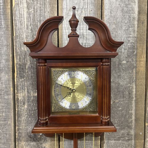 Seth Thomas Thomaston Model 1502 Wood Case Quartz Wall Clock