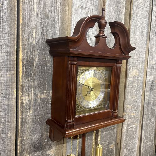 Seth Thomas Thomaston Model 1502 Wood Case Quartz Wall Clock