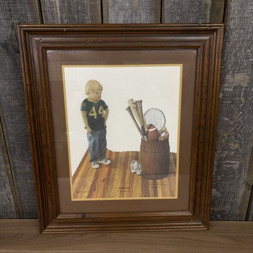 Bob Dale Green Jonathan Growing Up Limited Edition Signed Lithograph