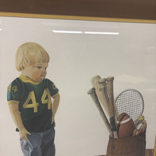 Bob Dale Green Jonathan Growing Up Limited Edition Signed Lithograph
