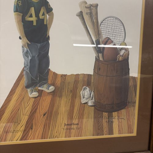 Bob Dale Green Jonathan Growing Up Limited Edition Signed Lithograph