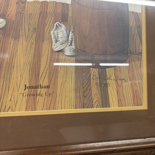 Bob Dale Green Jonathan Growing Up Limited Edition Signed Lithograph