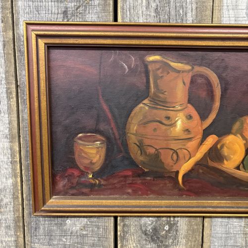 Julia Scott Still Life Oil on Canvas