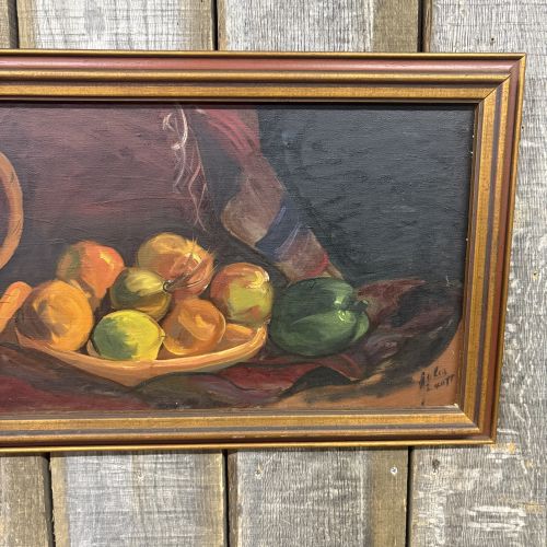 Julia Scott Still Life Oil on Canvas