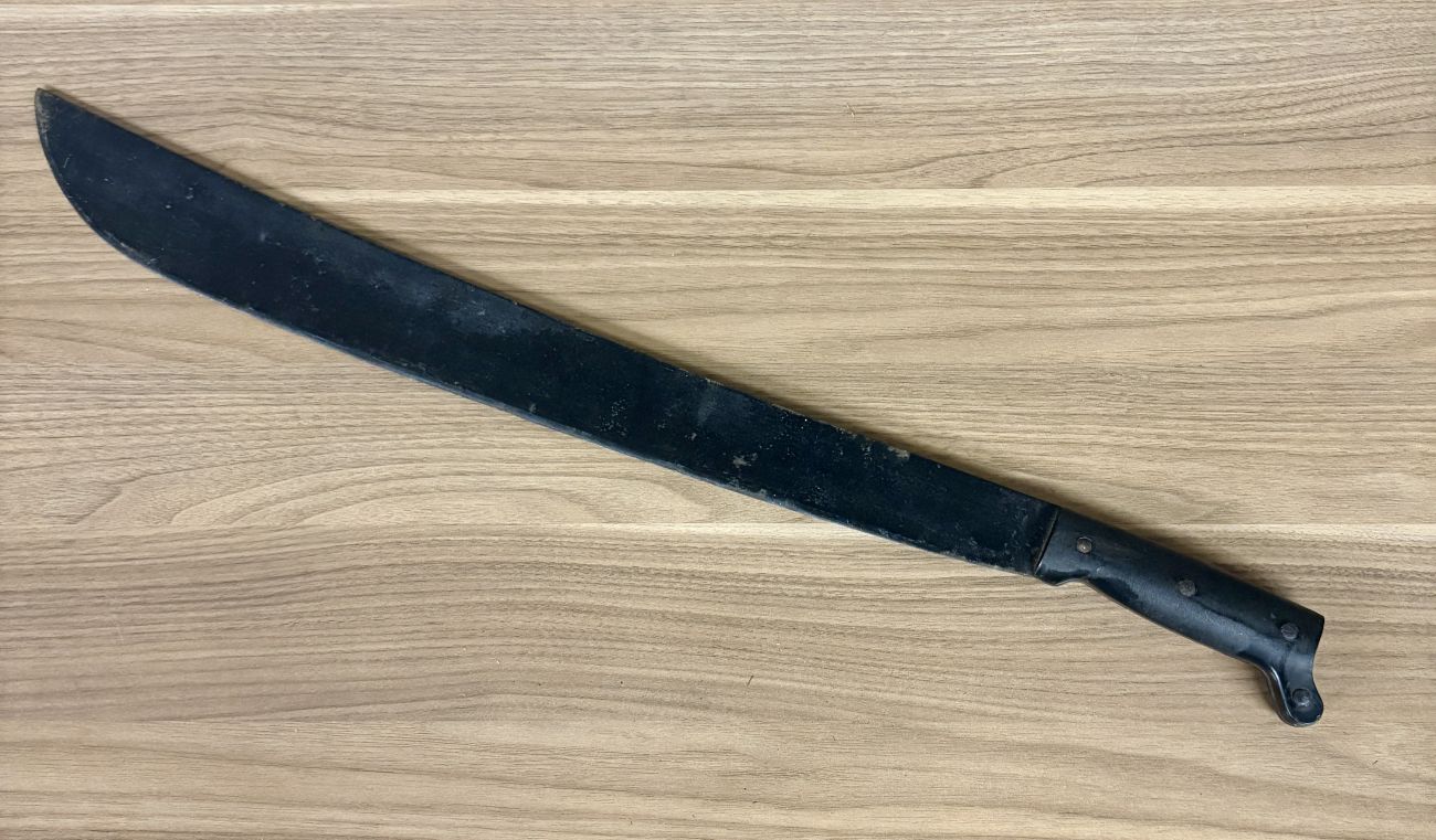 Large Utility Machete with Synthetic Handle