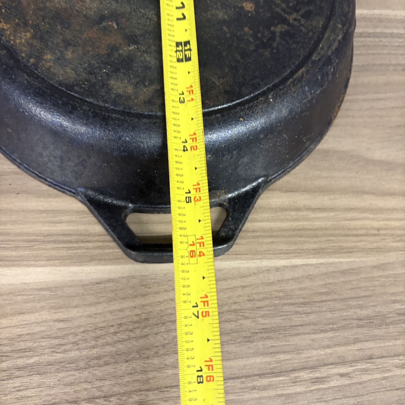 Lodge Cast Iron No. 12 Skillet with Helper Handle
