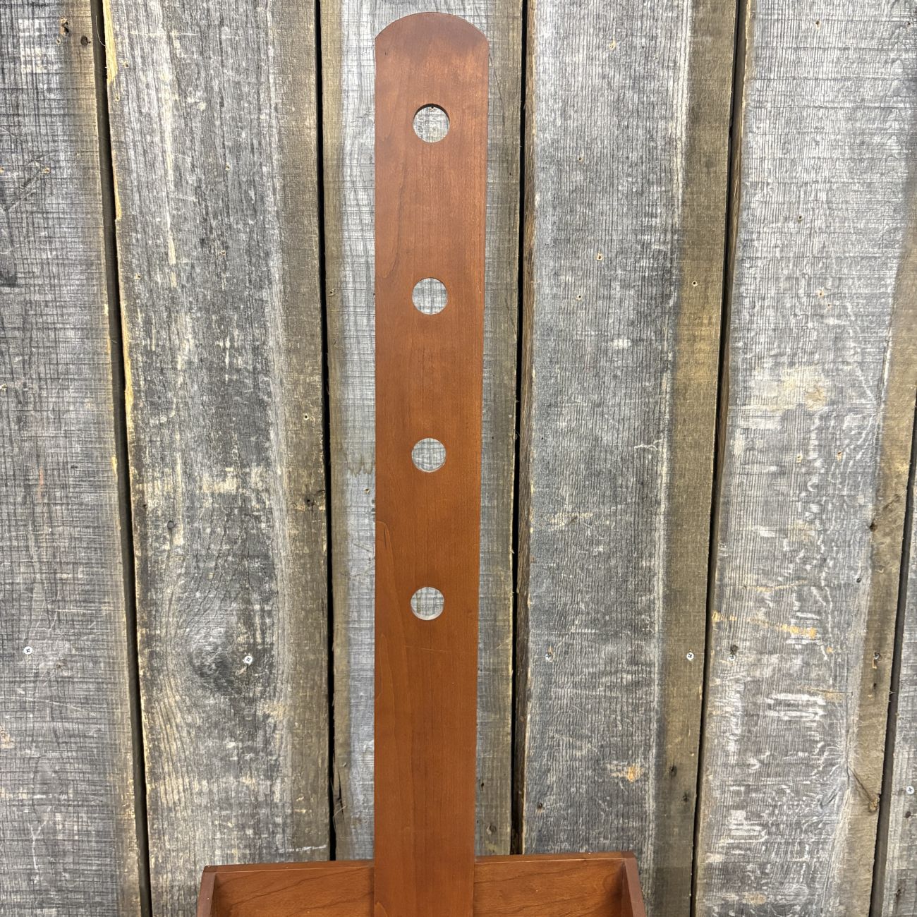 Shakertown at Pleasant Hill Cherry Wood Adjustable Candle Stand