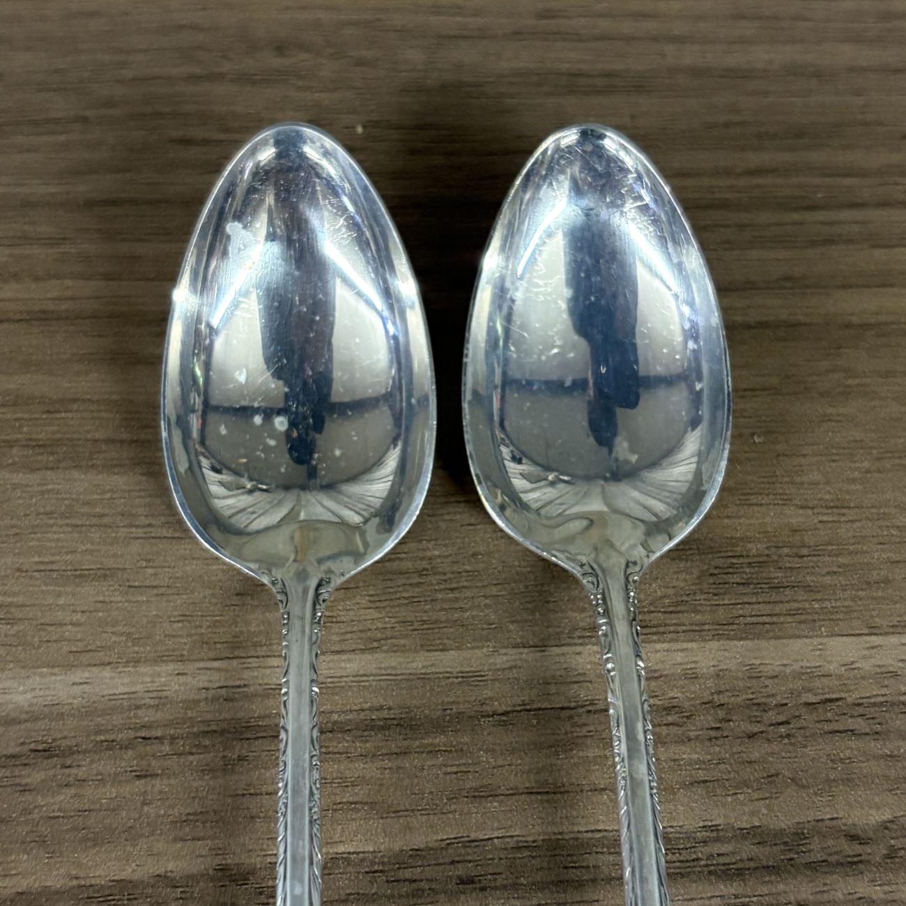 A Pair of Towle Sterling Silver Iced Tea Spoons in the Candlelight Pattern