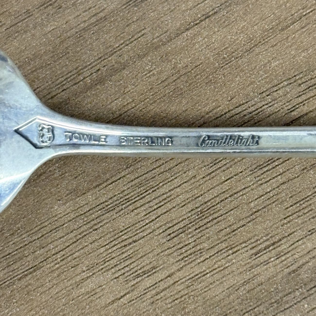 A Pair of Towle Sterling Silver Iced Tea Spoons in the Candlelight Pattern
