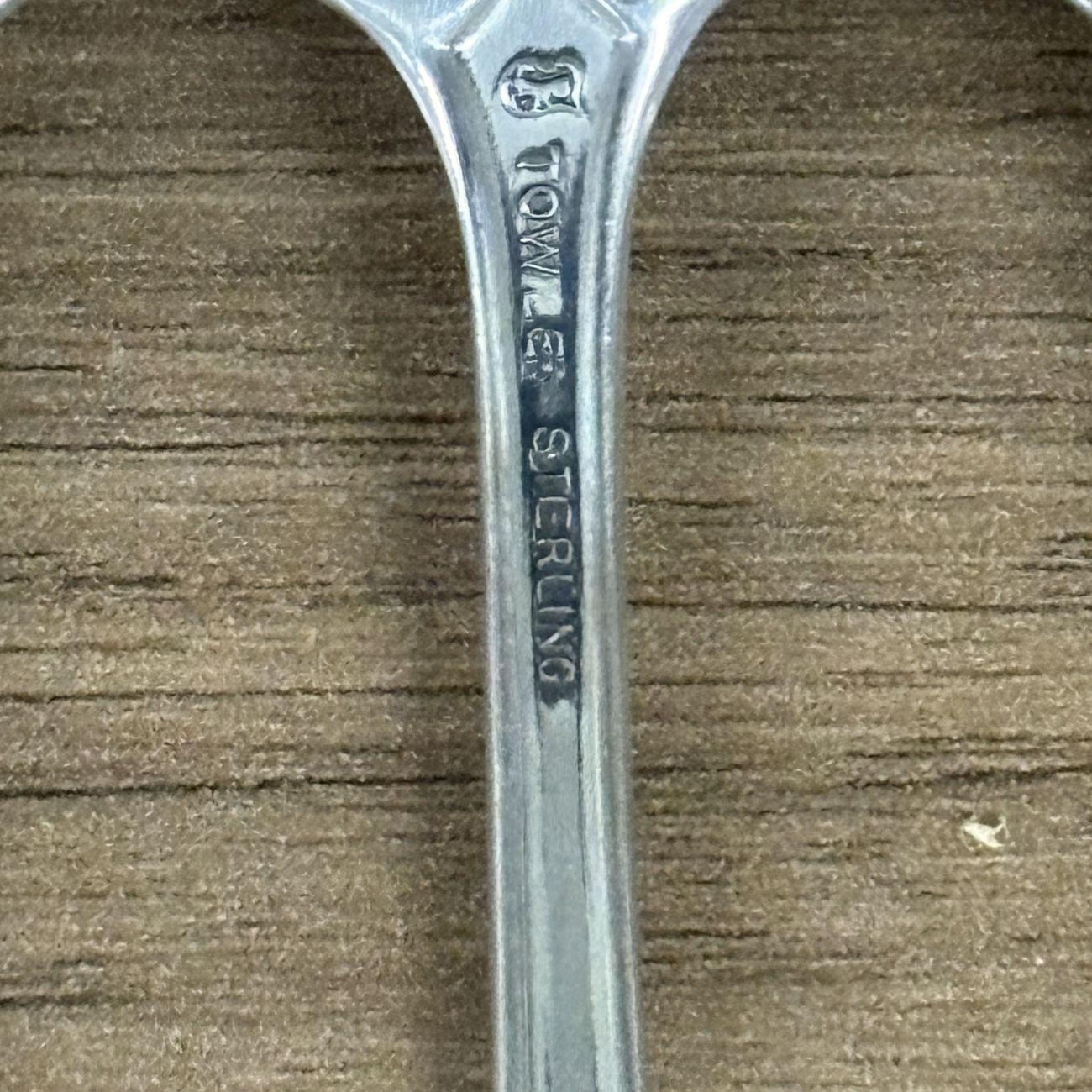A Trio of Towle Sterling Silver Cocktail Forks in the Candlelight Pattern