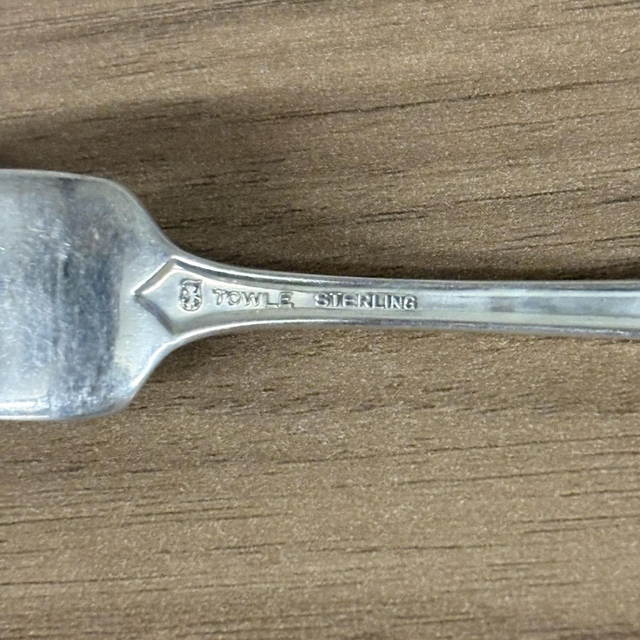 A Pair of Towle Sterling Silver Cocktail Forks in the Candlelight Pattern
