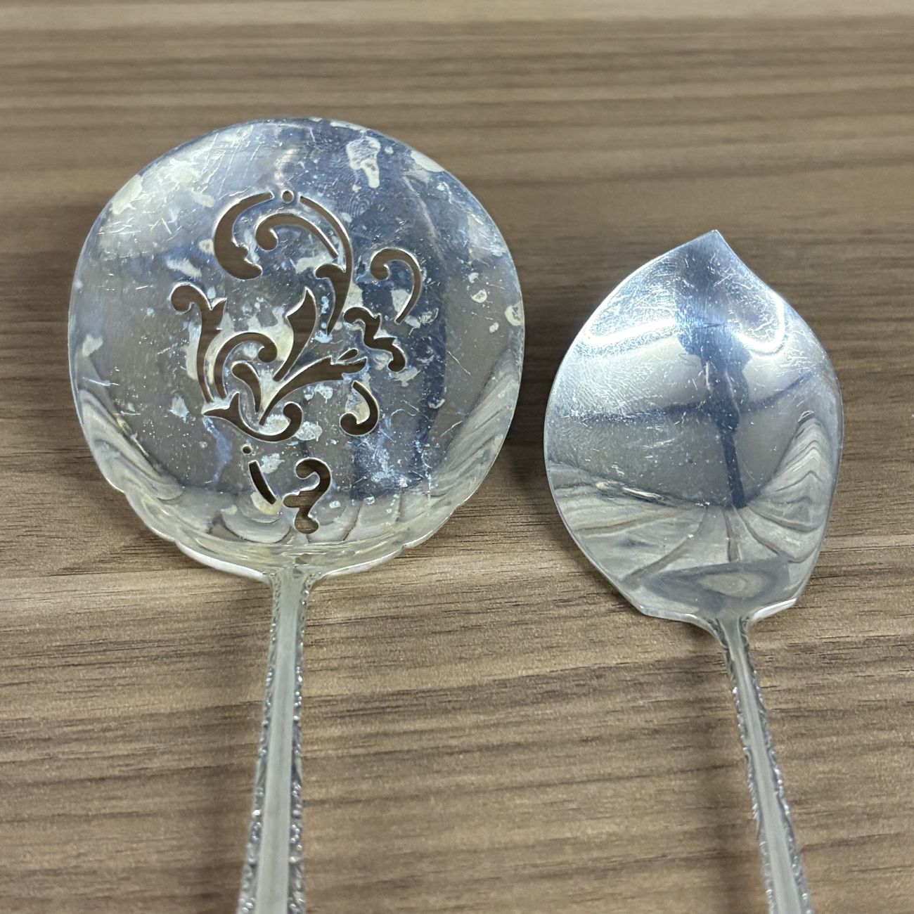 Two Towle Sterling Silver Serving Pieces in Candlelight Pattern