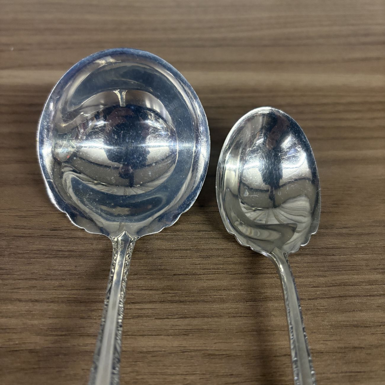 A Pair of Towle Candlelight Sterling Silver Serving Pieces