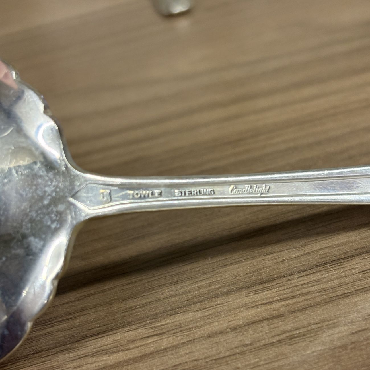 A Pair of Towle Candlelight Sterling Silver Serving Pieces