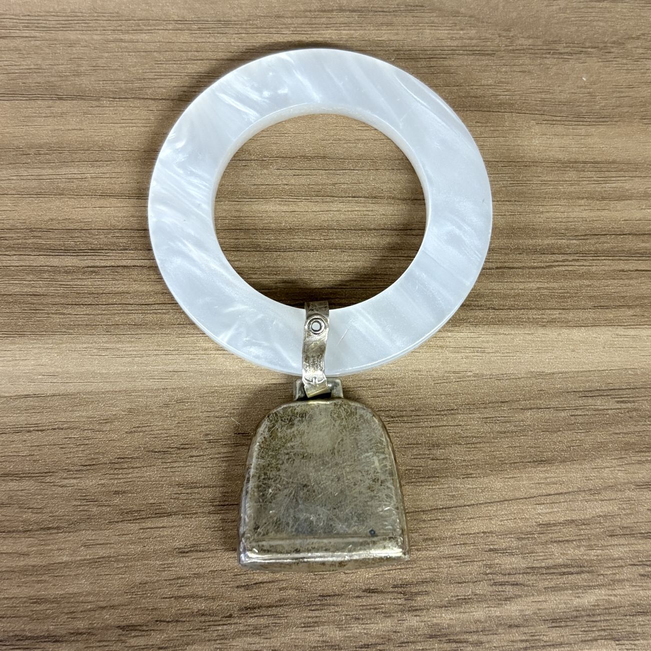 Webster Baby Bell Rattle Teething Ring