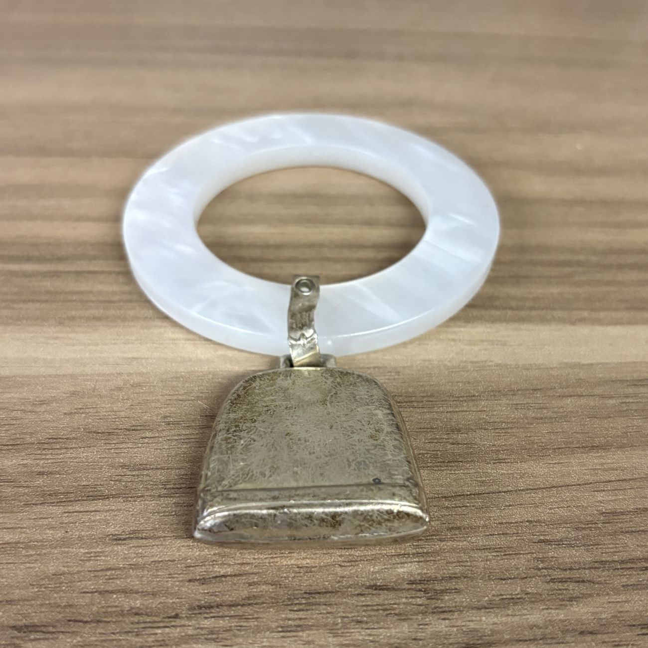 Webster Baby Bell Rattle Teething Ring