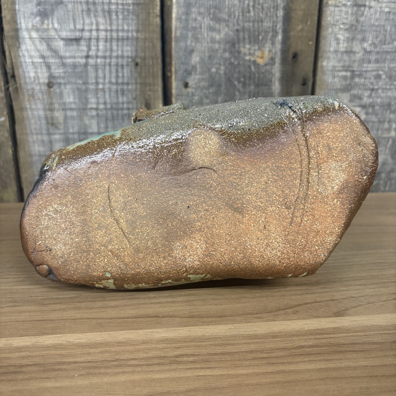 Chilli Abstract Slab Built Studio Pottery Face Vessel