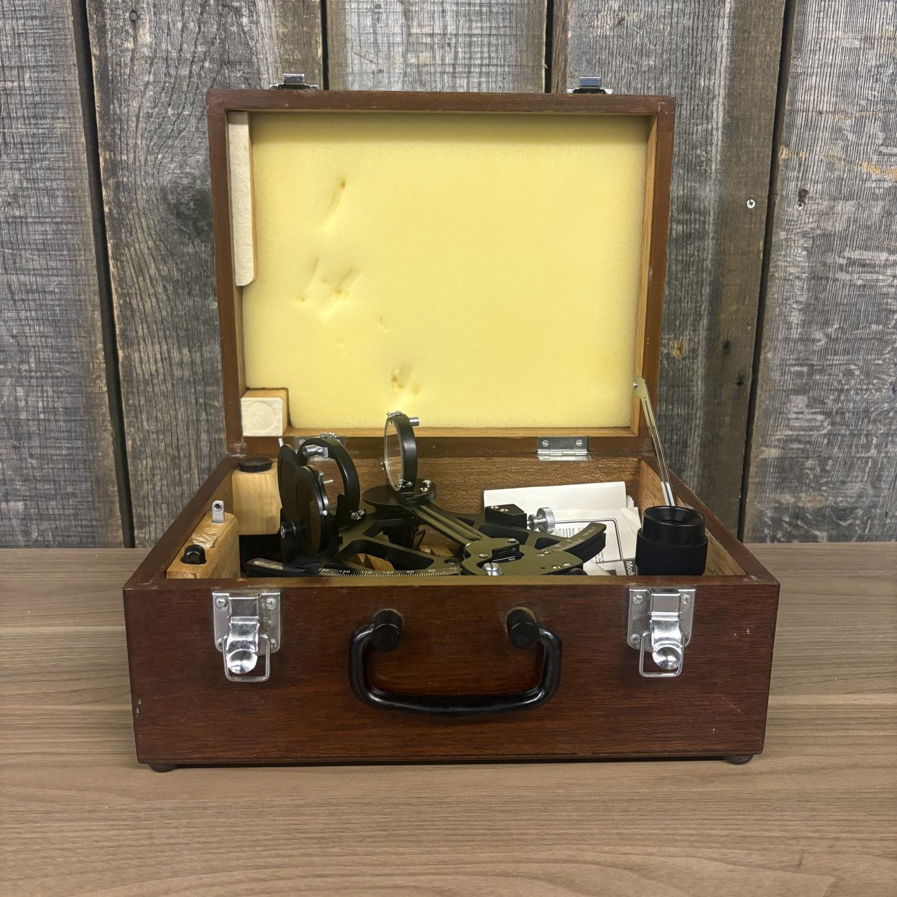 ASTRA III B Marine Sextant by Changzhou Marine Equipment Plant with Fitted Case