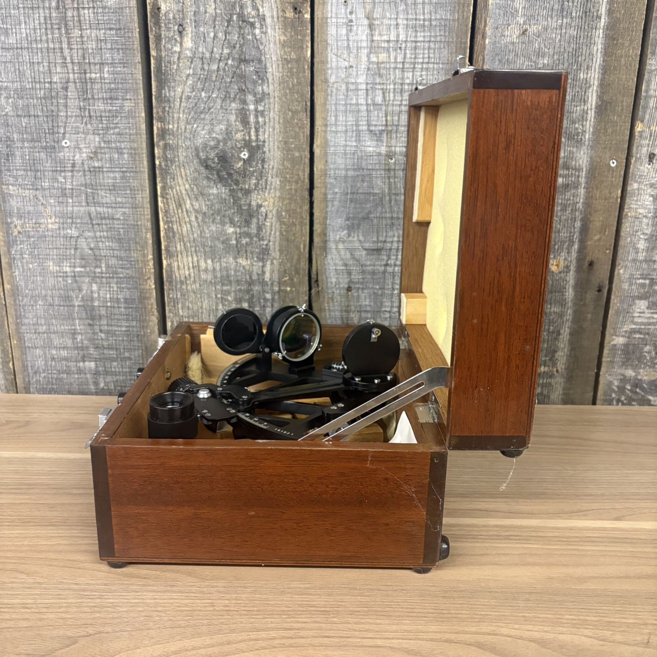 ASTRA III B Marine Sextant by Changzhou Marine Equipment Plant with Fitted Case