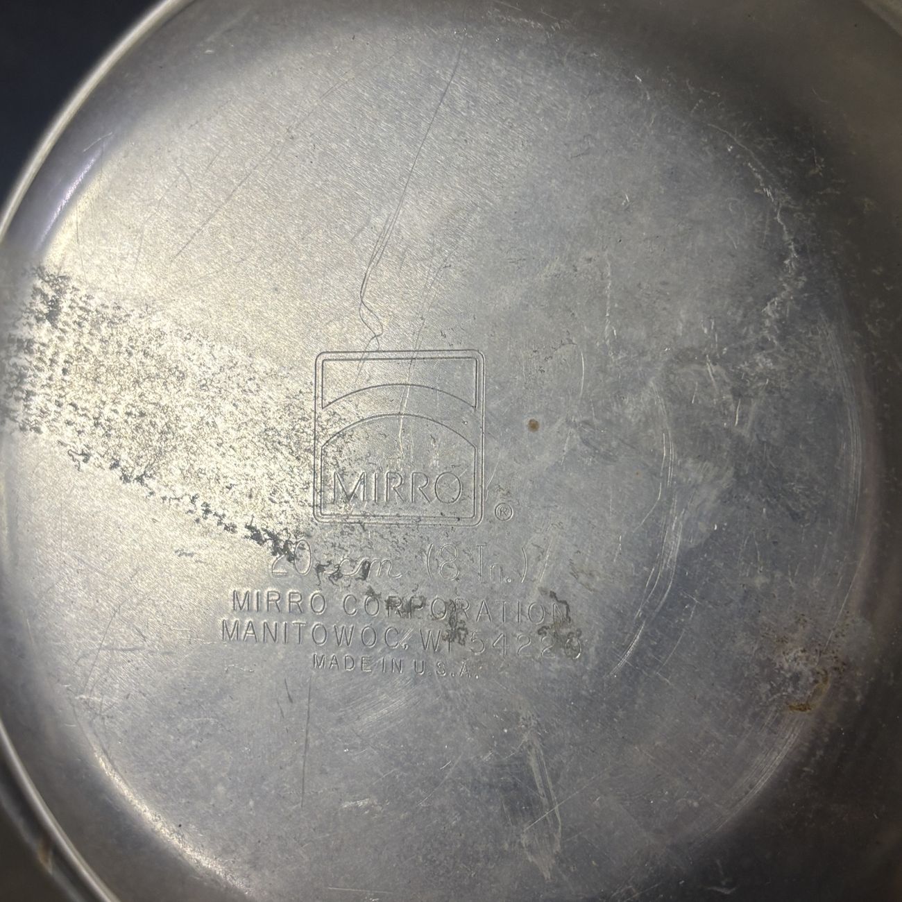 A Set of Vintage Mirro Aluminum Nesting Camping Cookware