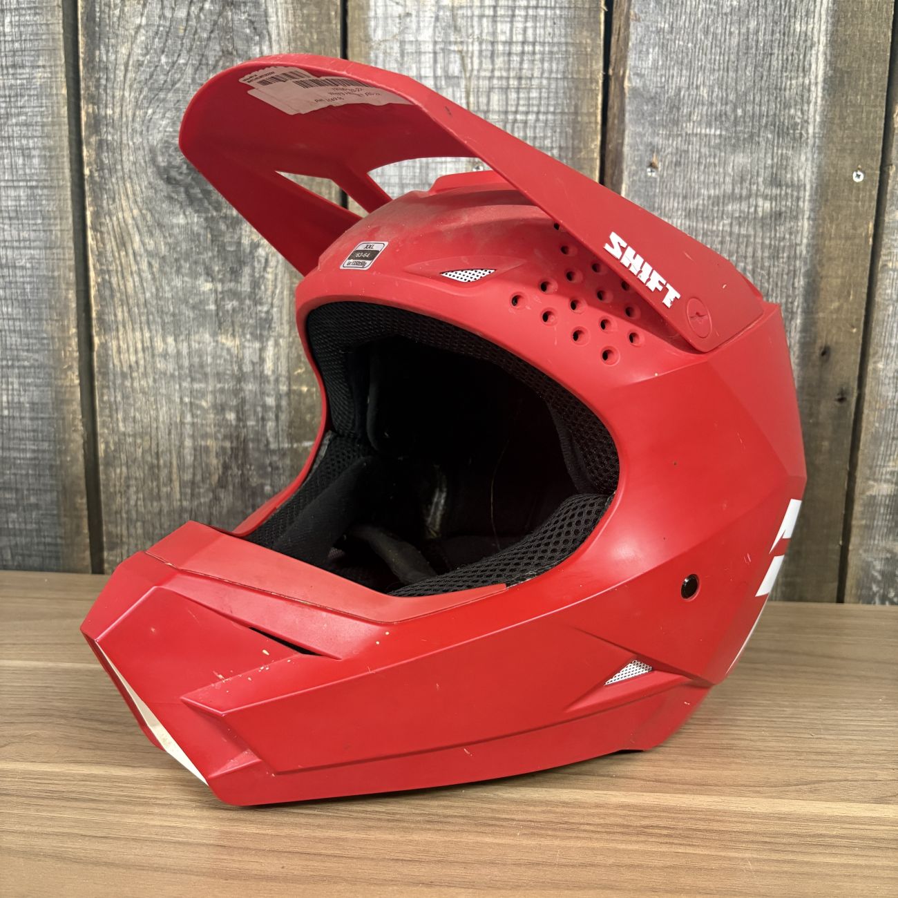 Shift White Label Full Face Motocross Helmet Red Size XXL