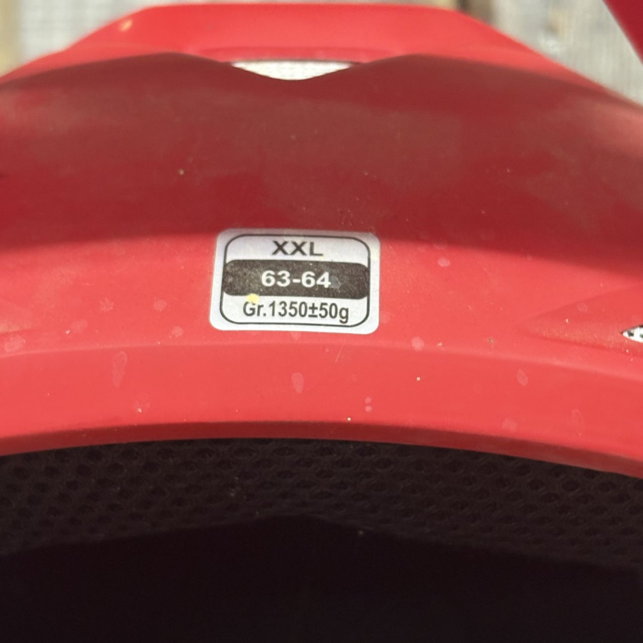 Shift White Label Full Face Motocross Helmet Red Size XXL