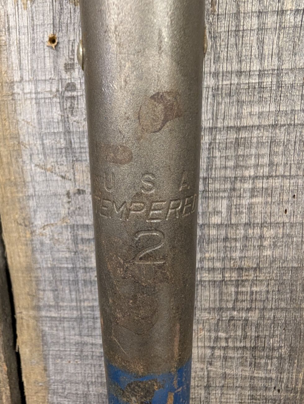 Vintage Belknap Eagle 25 Round Point D-Handle Shovel