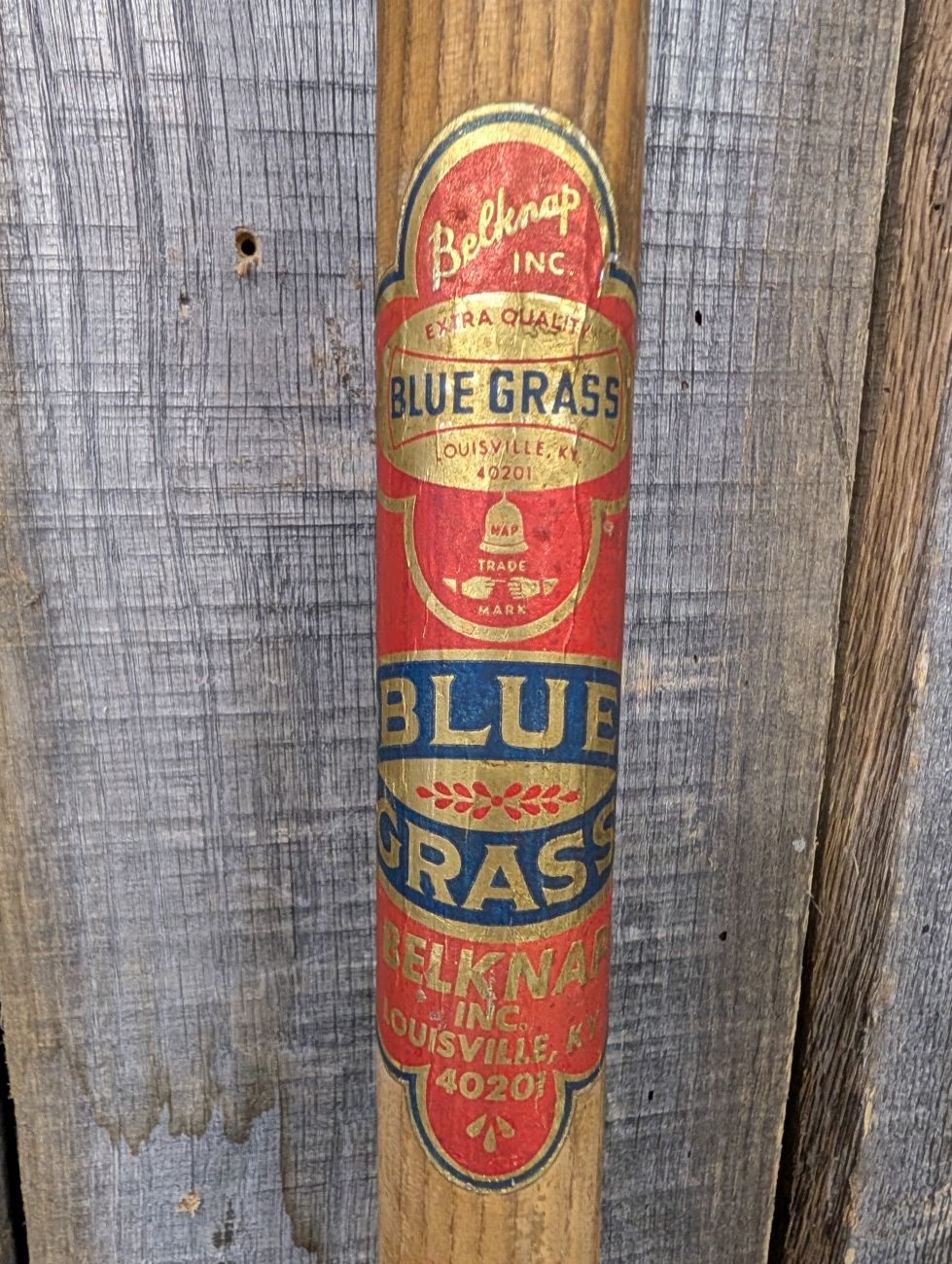 Belknap Blue Grass No. BG102 Vintage Taper Forged No. 2 Square Point Shovel