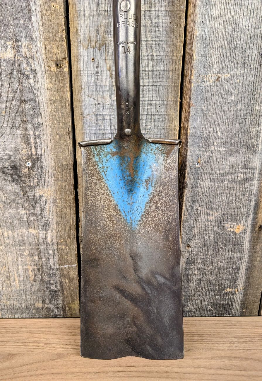 Blue Grass No. 14 Tempered Steel Sharpshooter Drain Spade Shovel