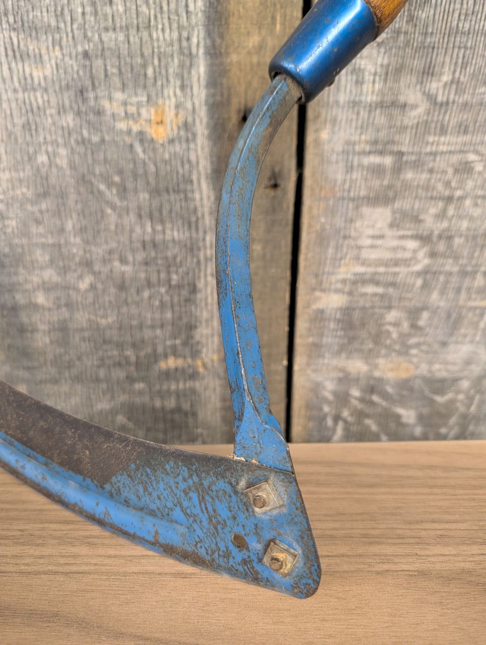 Vintage Belknap Blue Grass W06 BG10 Hand Sickle Grass Hook
