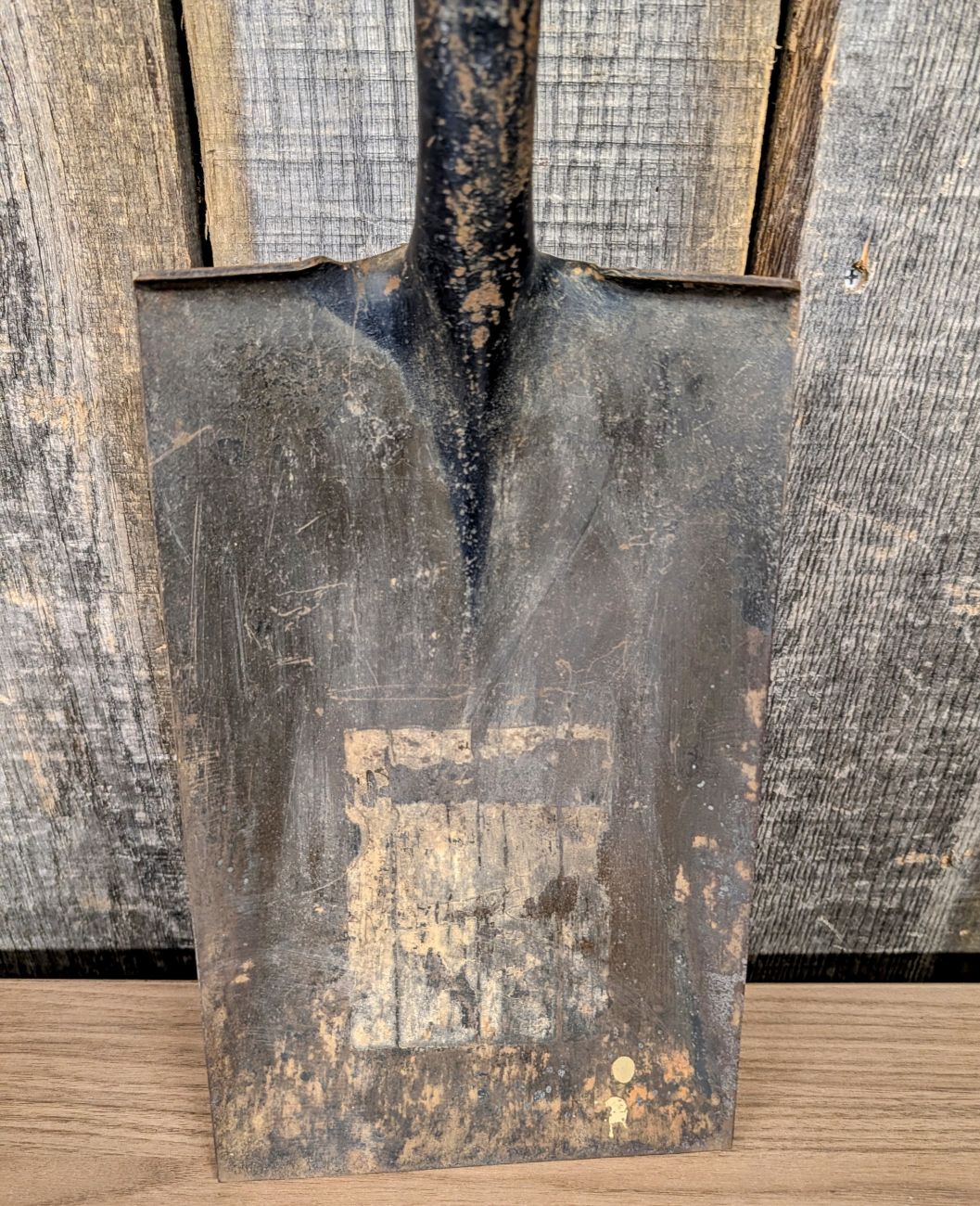 Vintage Belknap Blue Grass Number 2 Square Point D-Handle Shovel