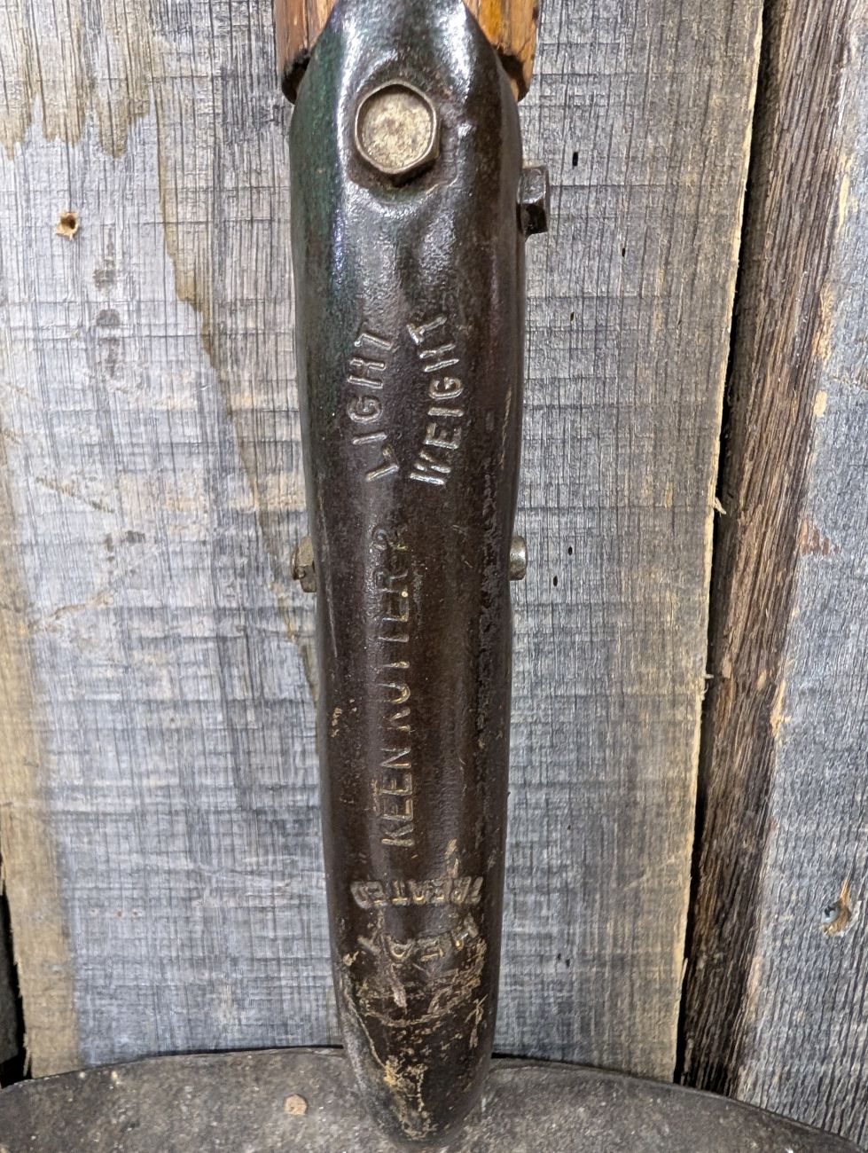 Antique Keen Kutter Light Weight Square Point D-Handle Shovel