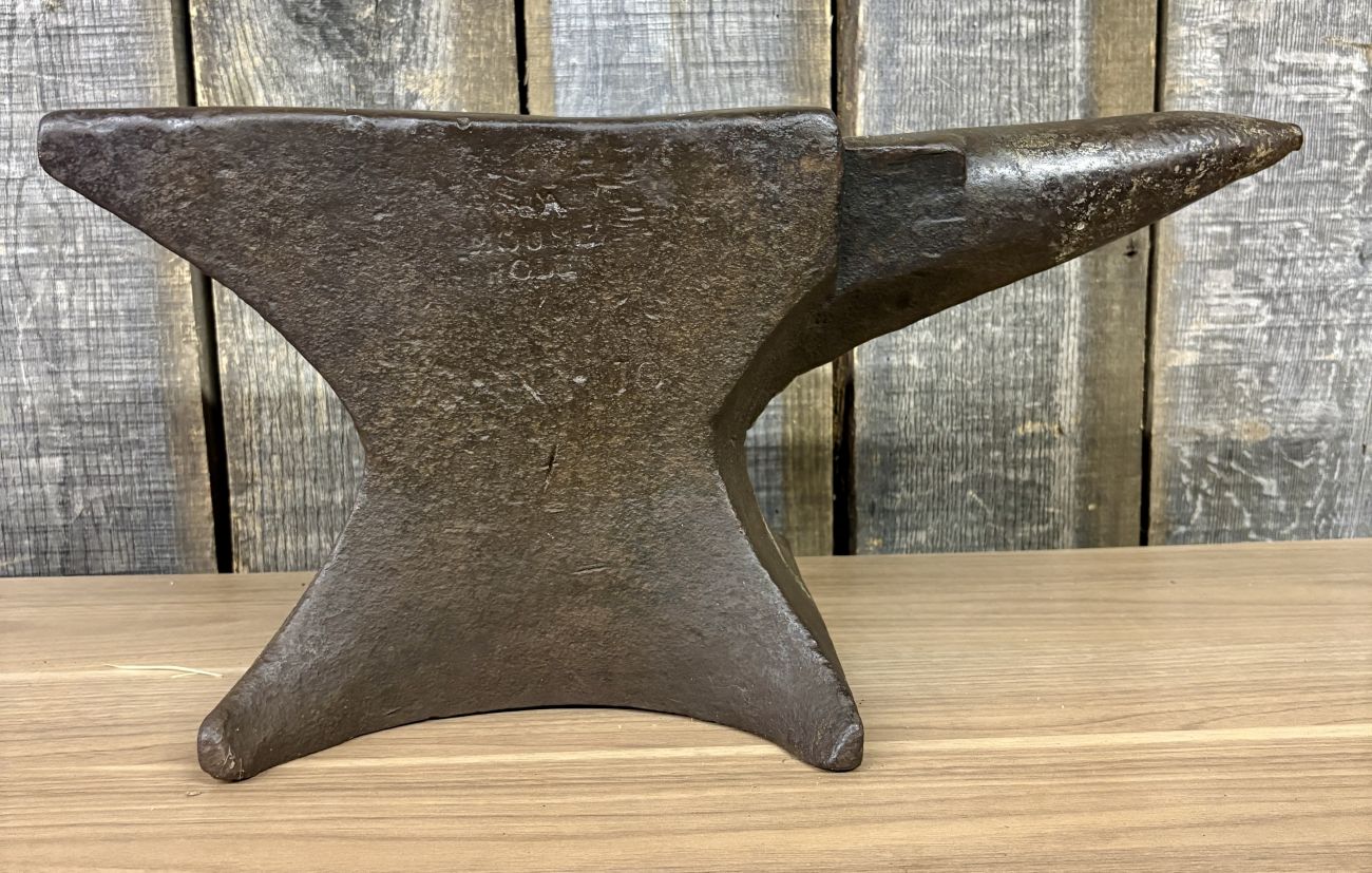 M and H Armitage Mouse Hole Forge Antique Wrought Iron Anvil