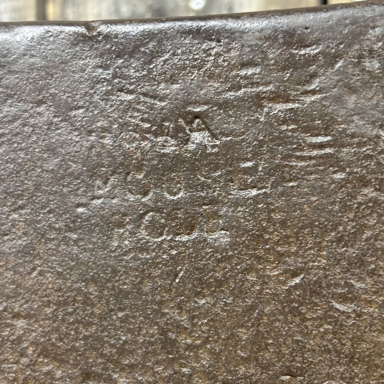 M and H Armitage Mouse Hole Forge Antique Wrought Iron Anvil