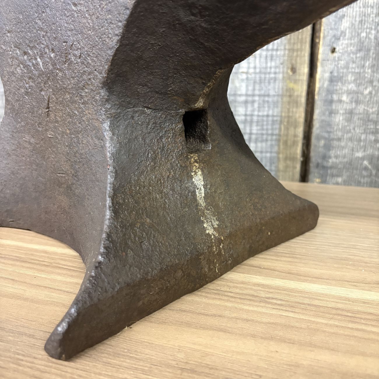 M and H Armitage Mouse Hole Forge Antique Wrought Iron Anvil