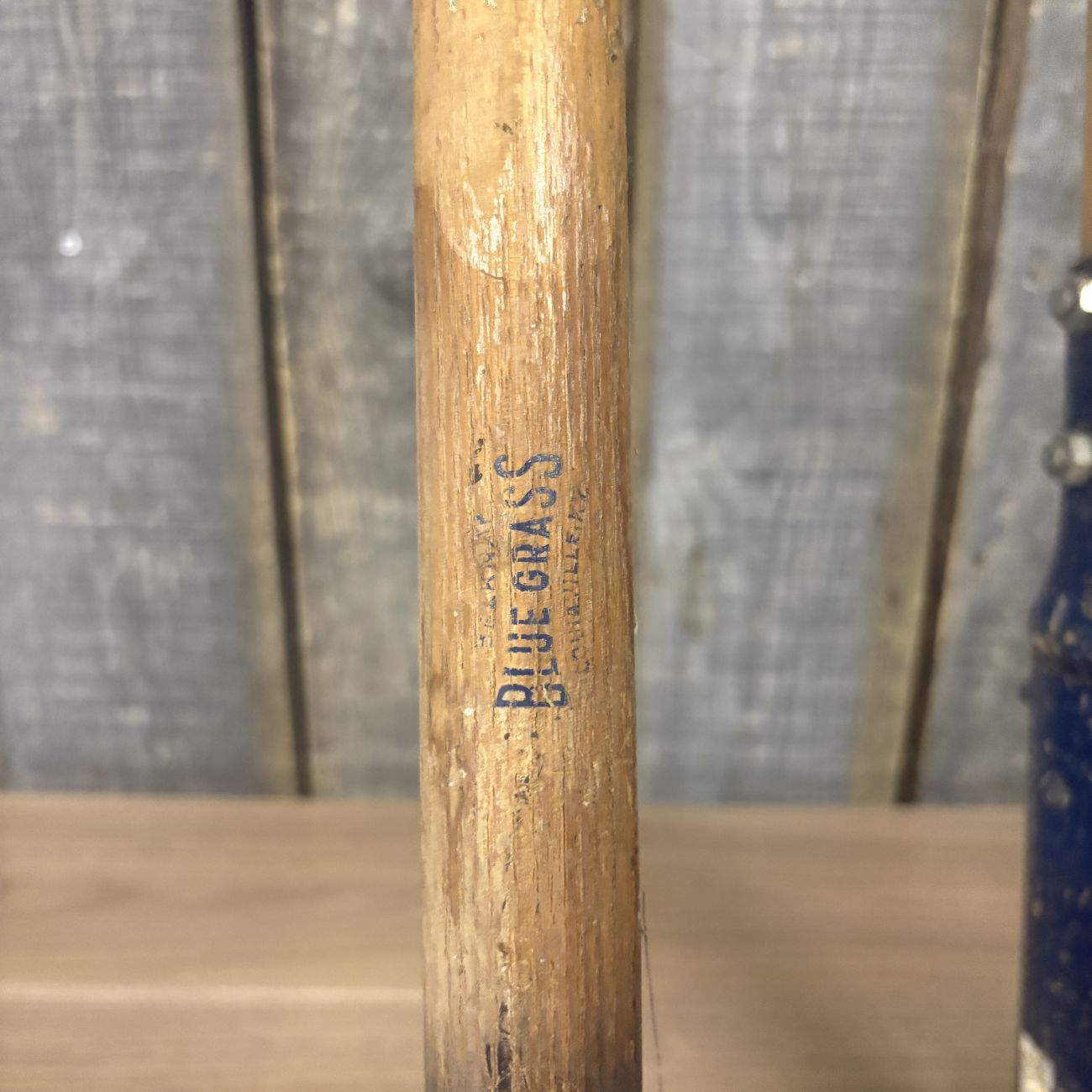 Two Vintage Blue Grass Brand Garden Tools by Belknap Hardware and Manufacturing Co.